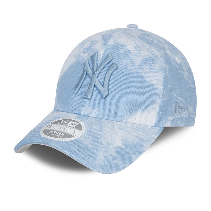 New York Yankees Denim Naiset 9FORTY Lippis Sininen - New Era Lippikset Verkossa FI-407291